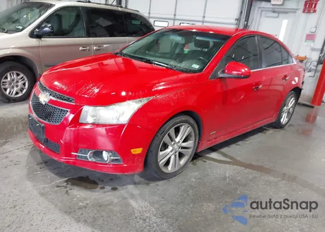 2012 Chevrolet Cruze Ltz из США, поврежденный, VIN 1G1PH5SC9C7253107